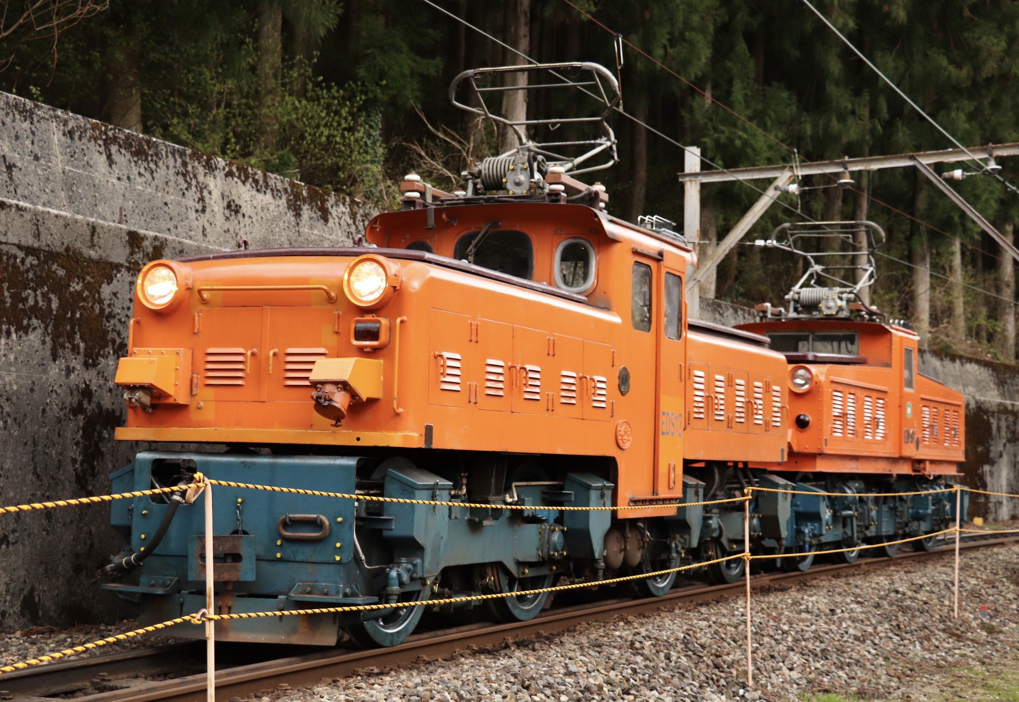 黒部峡谷鉄道　ED8型 黒部峡谷鉄道 ED8型 2015年9月 黒部峡谷鉄道 ED8 電気機関車