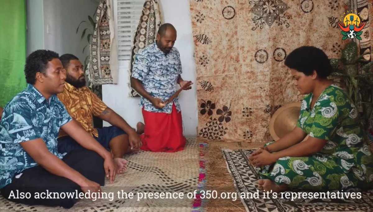 Happening now: The Global Just Recovery Gathering starts with a traditional welcome and musical performance. Register now: justrecoverygathering.org