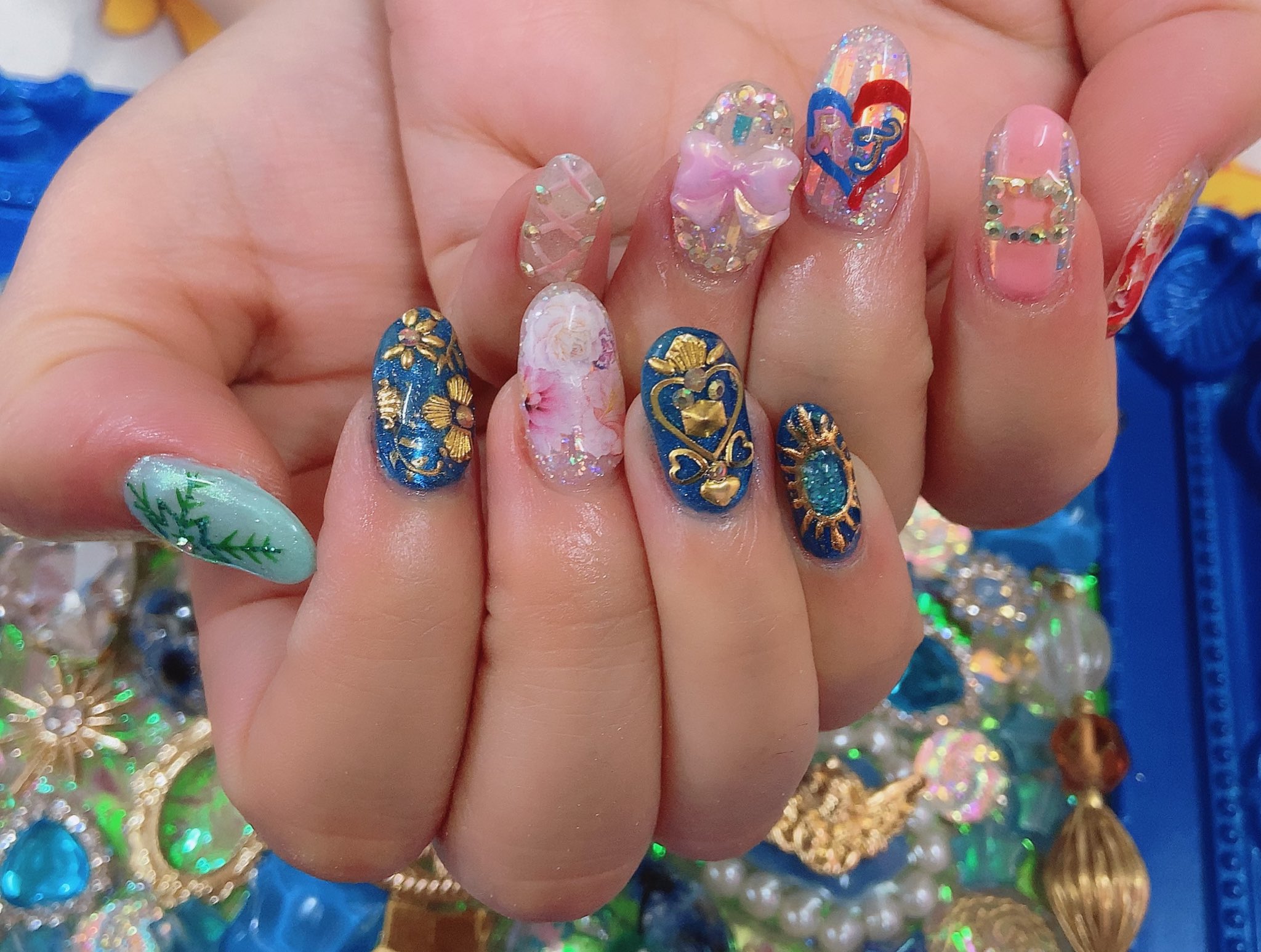 Kedakaiネイル いおり気高い ﾟ ﾟ 宝塚 雪組 イメージネイル 気高いネイル 宝塚ネイル T Co Cchcguyszr Twitter