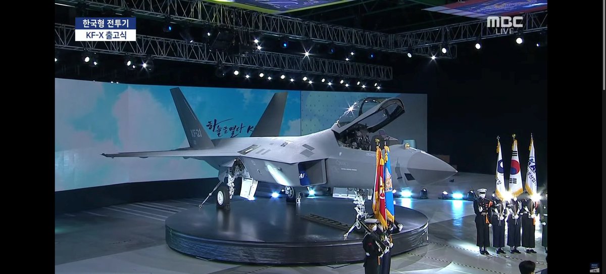 The Dead District on Twitter: &quot;South Korea today held a ceremony to roll out its first prototype of the next-generation KF-X fighter, officially dubbed KF-21 Boramae. #SouthKorea #KFX #KF21… https://t.co/Z2Tm1OqSUg&quot;