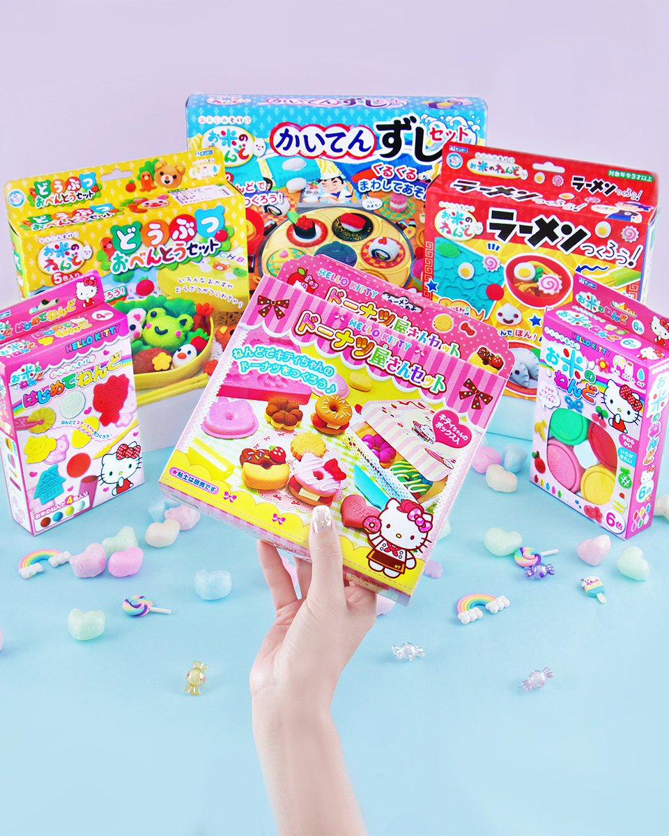 💖 FRESH DROP on @BlippoCom! 💖 We have new fun DIY & craft kits from Japan! 😍 You can mold kawaii desserts from clay or create miniature decorations for your room! ✨🤗 P.S. FREE shipping for all orders $40 or above! OMG! 😻🛒👉🏻 blippo.com/toys/diy-craft

#diyclaykit #diykit