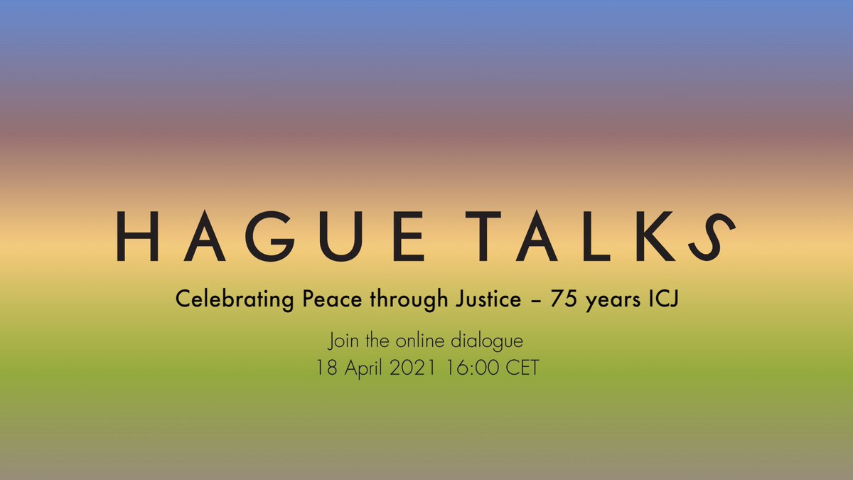 🚩Save the date!
Music connects people, countries, generations and cultures 🌍🕊️

You are kindly invited to join our musical tribute,
Hymne des Nations, 🎻🎼
to the invaluable work of the International Court of Justice <a href="/CIJ_ICJ/">CIJ_ICJ</a> 

#HagueTalks 
More info 🔜 bit.ly/HTICJ75