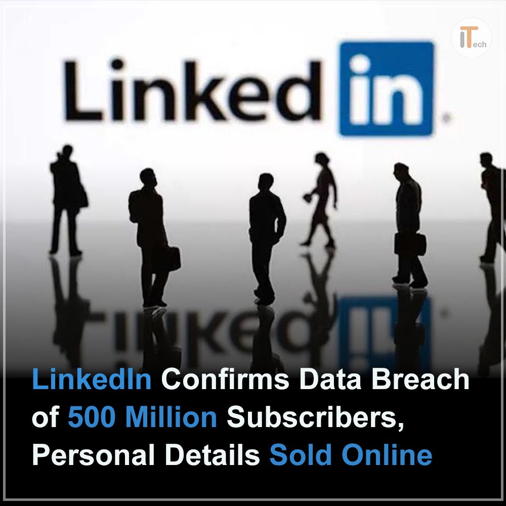 impaikra's tweet image. LinkedIn is the latest victim of a massive data breach.
.
.
.
.
.
.
.
.
#linkedin #linkedindata #linkedindataleak #linkedindatabreach #infotechindi #itech #linkedinapp #dataleak #databreach #linkedinjobs #linkedinjobsearch