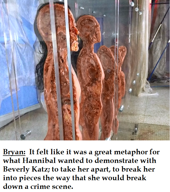 More behind the scenes about this ep, from the DVD.  #Hannibal  #HannibalDeservesMore
