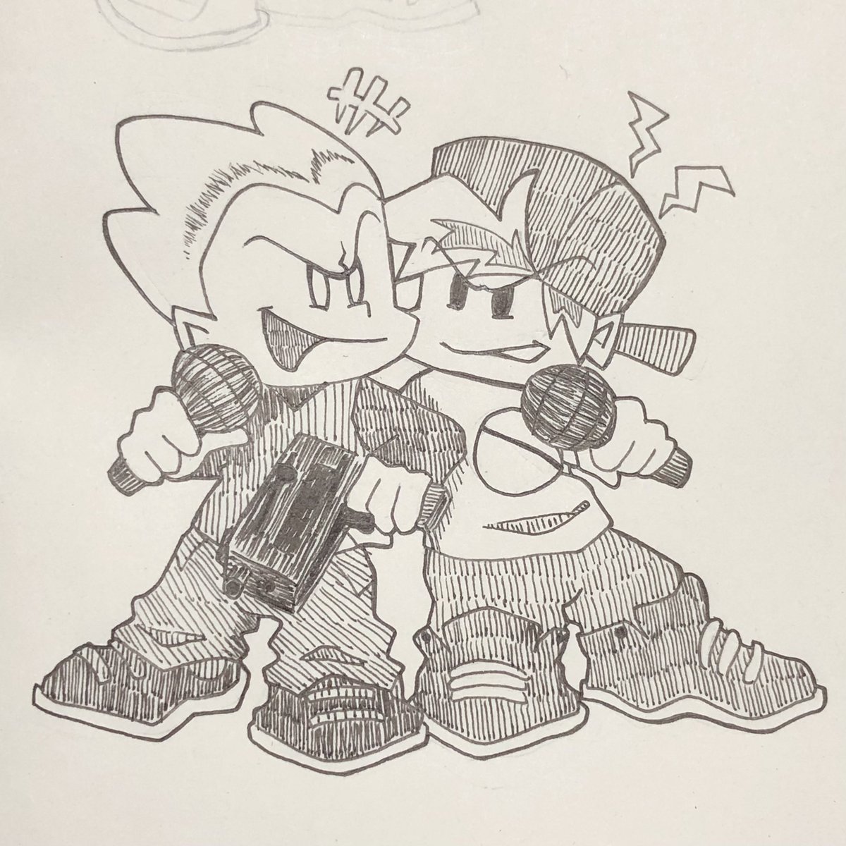 sharonzeng370's tweet photo. I love them🥰
#fnf #FNF #fnffanart #pico #Fnfboyfriend #FNFPico #picoxbf #fridaynightfunkinfanart #fridaynightfunkinart #fridaynightfunkinboyfriend #FridayNightFunkin https://t.co/MEvqHxX5rJ