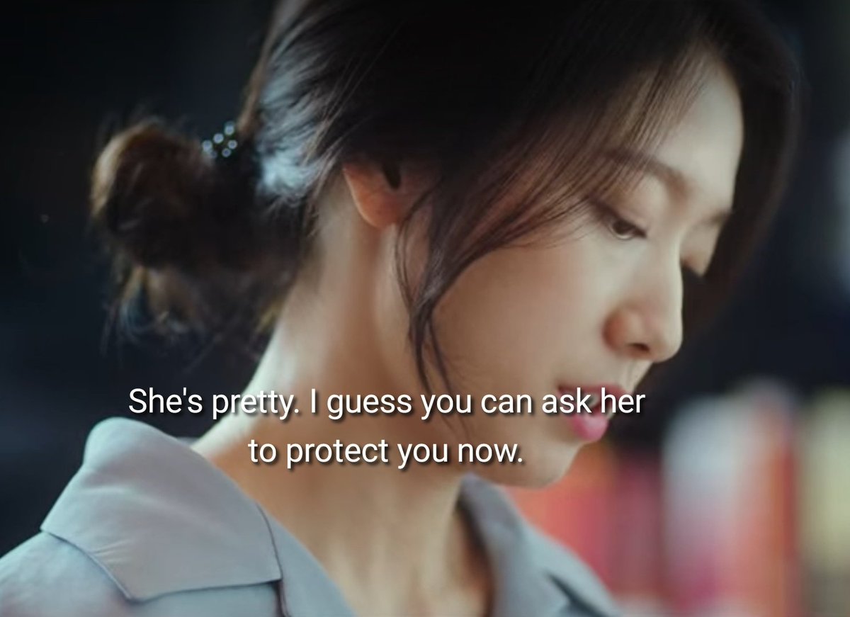 As the jealous lover who makes sarcastic remarks to mask her feelings.   #ParkShinHye  #SisyphusTheMyth