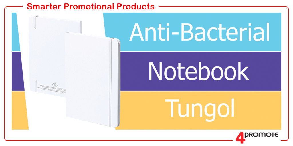4promote's tweet image. Anti-Bacterial Notebook Tungol #Anti-Bacterial #PromoNotebooks #Journals #BrandedNotebook ow.ly/xOzm30rDMiz