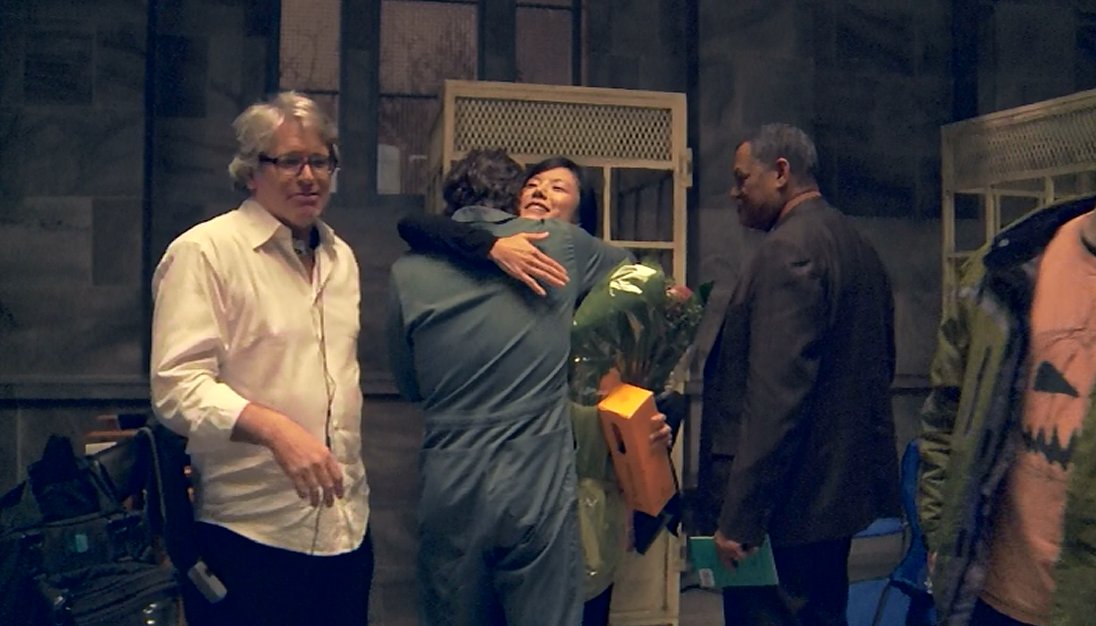 Hettienne's last day on set. :(  (From the DVD).  #Hannibal  #HannibalDeservesMore