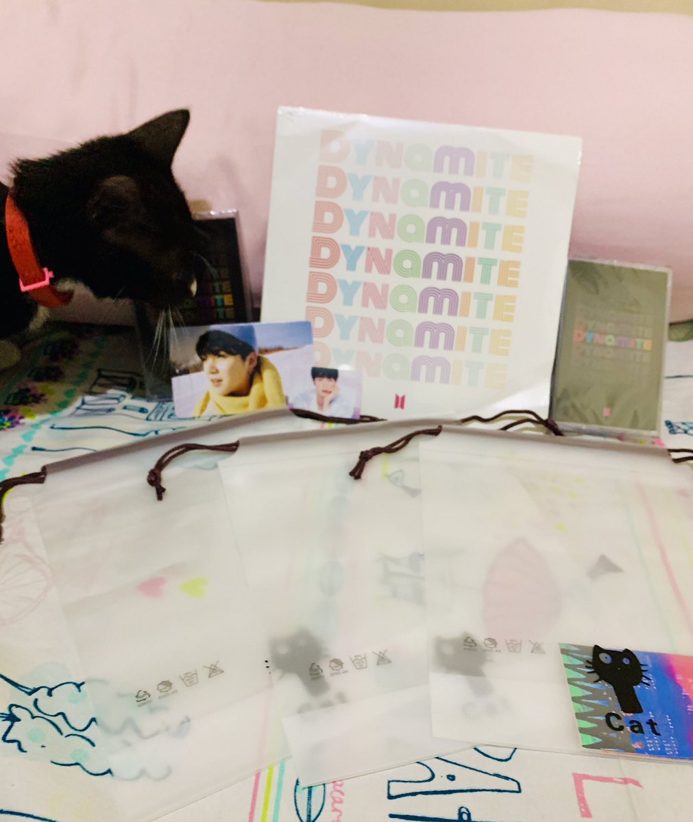 Aaahh sorry telat info! They’re safely arrived! 🎉 Thank you so much GO bucin kesayangan <a href="/GissiYushop/">Certified Bucin of BTS (REST)</a> and team! Ples dapet bonus 🐱🐹 dan bonus bonus lainnya. Send kisses to Gita and team~ 😘 Thanks a bunch!
