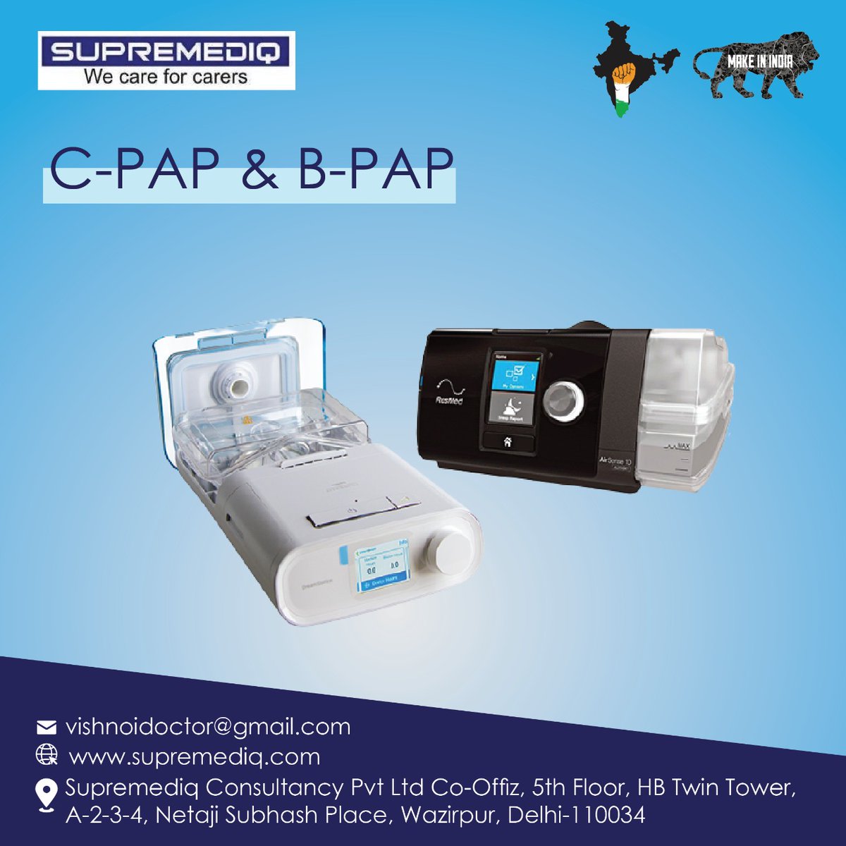 supremediq's tweet image. #BiPAP, #AutoCPAP, #cpapmachine, #hospitalequipment, #hospital, #hospitalsupplies