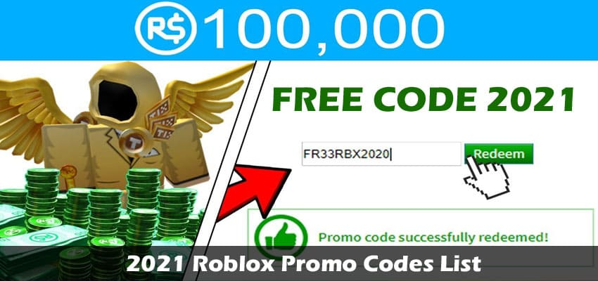 What Is The Promo Code For 100 Robux 2021 - roblox robux promo codes