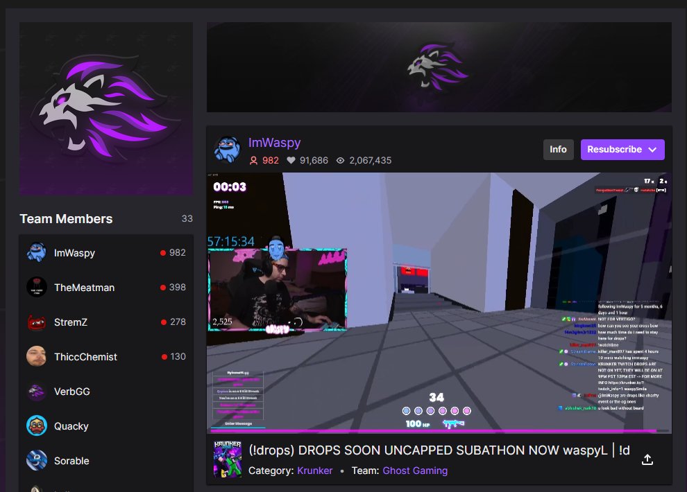 Verb Sur Twitter Krunker Drops Are Back 12am Est Check Out Our Streamers Who Have Their Own Drops And Watch Their Streams To Earn Items In Game T Co 3664xnsfav Links To