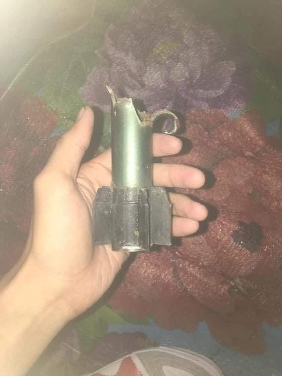 Bago: Terrorists (#Myanmar security forces) have been firing since 5am. Here’s an evidence of using heavy weapons.

5 killed &amp; dozens injured this morning. 

#WhatsHappeningInMyanmar #Apr9Coup #MilkTeaAlliance