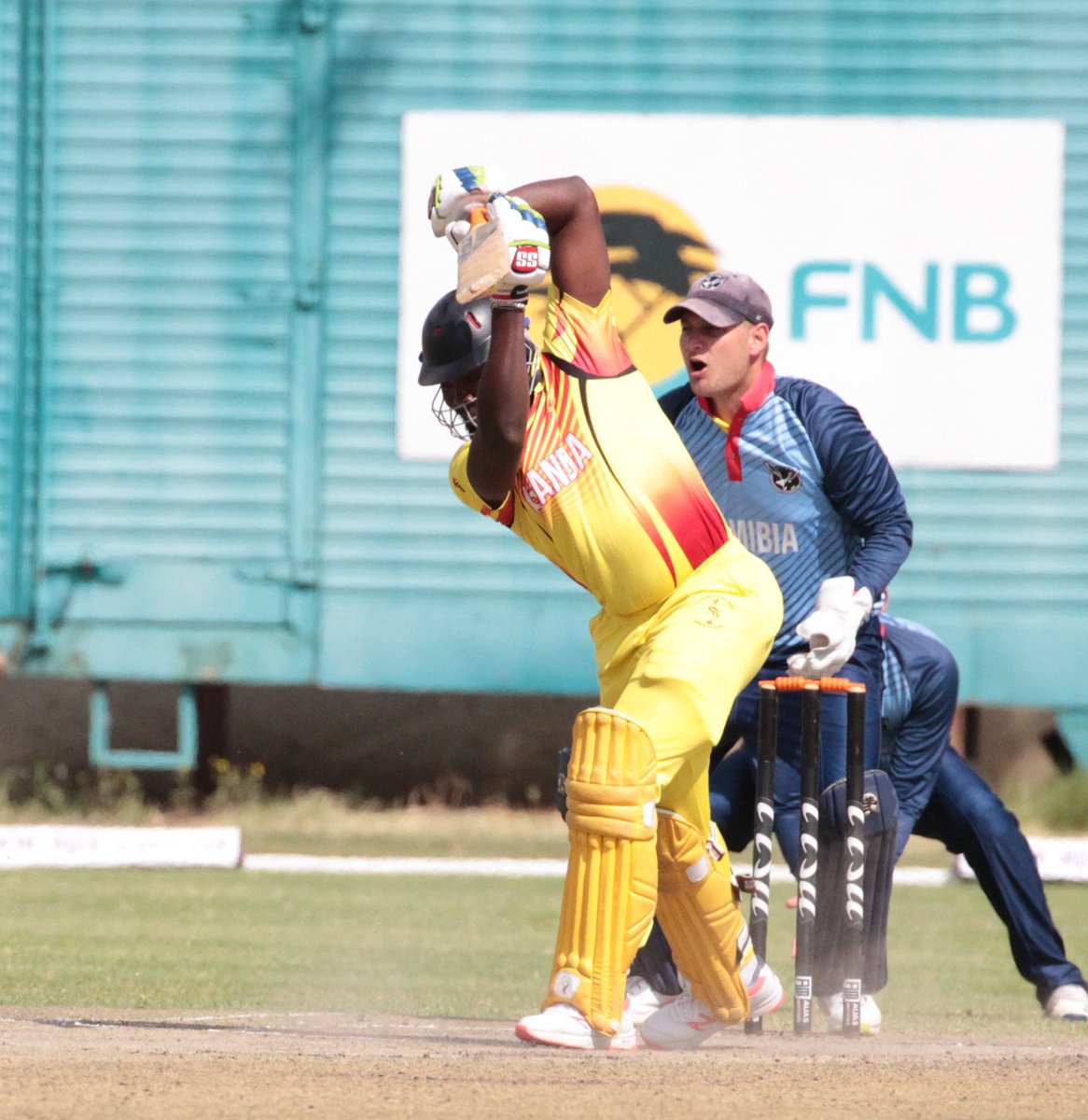 Uganda Cricket Association (@ugandacricket) on Twitter photo Uganda tour of Namibia, 2nd ODI - RESULT:
<a href="/CricketNamibia1/">Official Cricket Namibia</a> (354-9) beat <a href="/CricketUganda/">Uganda Cricket Association</a> (192-9) - by 162 runs!
#WeAreCricketCranes | #NAMvUGA Uganda tour of Namibia, 2nd ODI - RESULT:
<a href="/CricketNamibia1/">Official Cricket Namibia</a> (354-9) beat <a href="/CricketUganda/">Uganda Cricket Association</a> (192-9) - by 162 runs!
#WeAreCricketCranes | #NAMvUGA