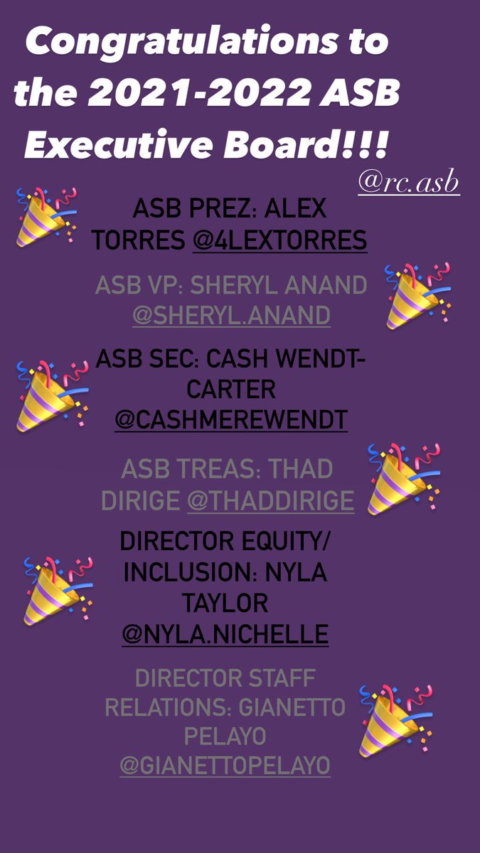 New ASB EXEC 🙌🏿 <a href="/RanchoHSCougars/">Principal Aikens</a>