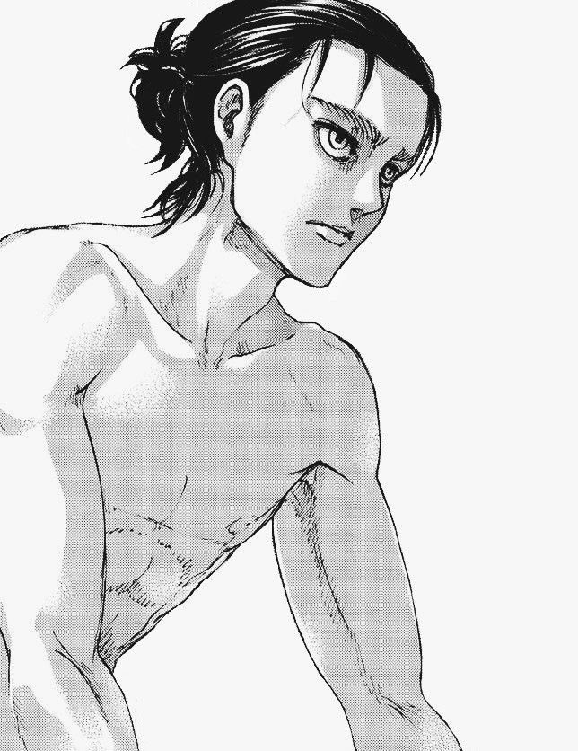 Man bun Eren is best Eren.