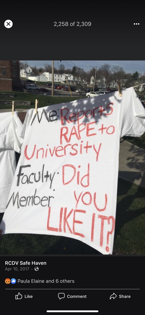 I have found information that it interesting and makes this whole T-Shirt Removal incident all the more confusing. The shirts in question that mentioned faculty and the president were displayed in what I believe to be (or at least could find online evidence for) the first