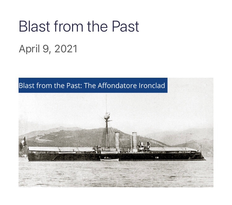 IntMilReview's tweet image. Our lead #feature today is ‘Blast from the Past’, where we bring you interesting #defense products from #history. this #week we take a look at one of @ItalianNavy’s first ironclad #warships the Affondatore, join us to discover its role in #Italy’s #naval development