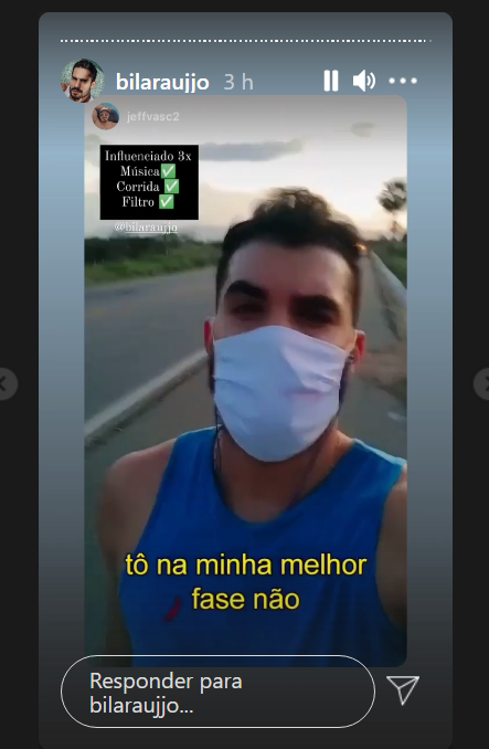 SeiTudo21's tweet photo. Carla Diaz fez post 07 04... Mensagem final bem clara: Só posso agradecer por esse minha nova fase.
Bill viajo para o Rio...Chegou meio dia 08 04.. De noite usou a frase da @Carladiaz um pouco diferente: Tô na minha melhor fase não. #Carthur perdeu para #CarBill... #BBB21 https://t.co/kErt8yjaQc
