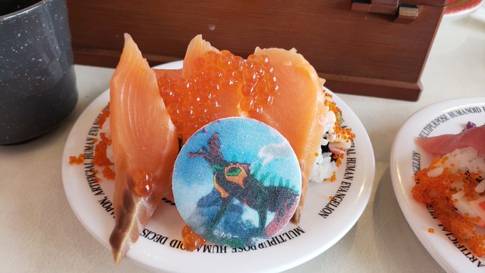 #はま寿司 #エヴァンゲリオン三食補完計画 #初号機暴走ロール #２号機ビーストロール　  暴走(￣□￣;)!!  紫色はマヨネーズ‼️ https://t.co/yGXR0NOXmL<a href="/tag/%E3%81%AF%E3%81%BE%E5%AF%BF%E5%8F%B8"class="tags">#はま寿司</a><a href="/tag/%E3%82%A8%E3%83%B4%E3%82%A1%E3%83%B3%E3%82%B2%E3%83%AA%E3%82%AA%E3%83%B3%E4%B8%89%E9%A3%9F%E8%A3%9C%E5%AE%8C%E8%A8%88%E7%94%BB"class="tags">#エヴァンゲリオン三食補完計画</a><a href="/tag/%E5%88%9D%E5%8F%B7%E6%A9%9F%E6%9A%B4%E8%B5%B0%E3%83%AD%E3%83%BC%E3%83%AB"class="tags">#初号機暴走ロール</a><a href="/tag/%EF%BC%92%E5%8F%B7%E6%A9%9F%E3%83%93%E3%83%BC%E3%82%B9%E3%83%88%E3%83%AD%E3%83%BC%E3%83%AB"class="tags">#２号機ビーストロール</a>