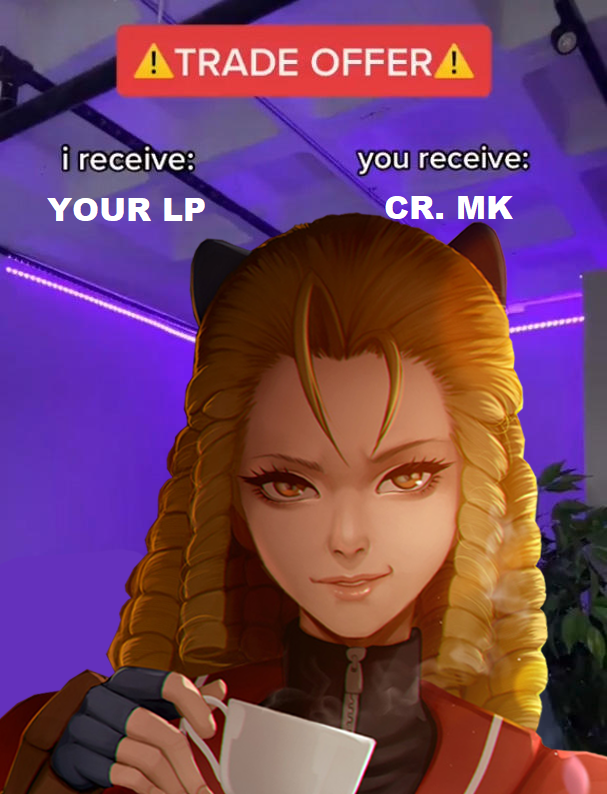 hand over the LP