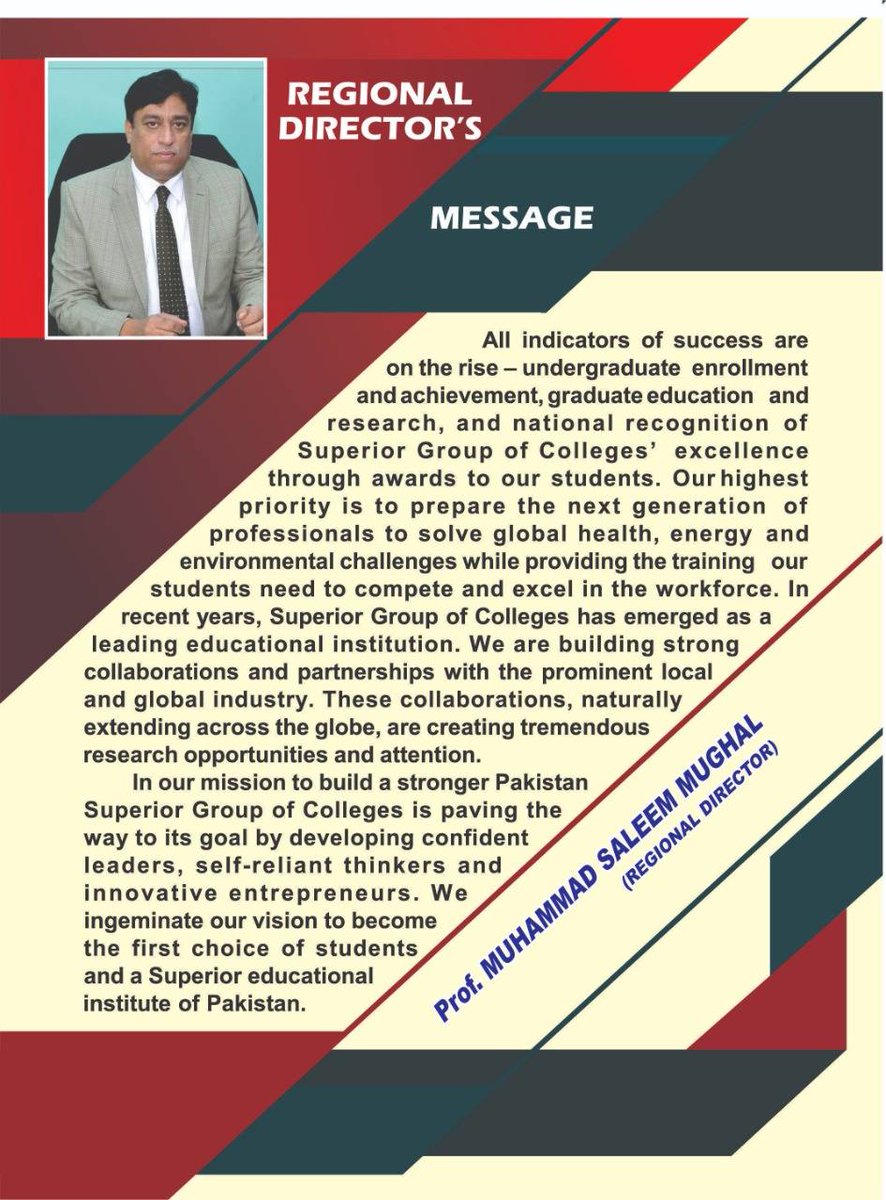 Superior College Mandi Bahauddin tweet media
