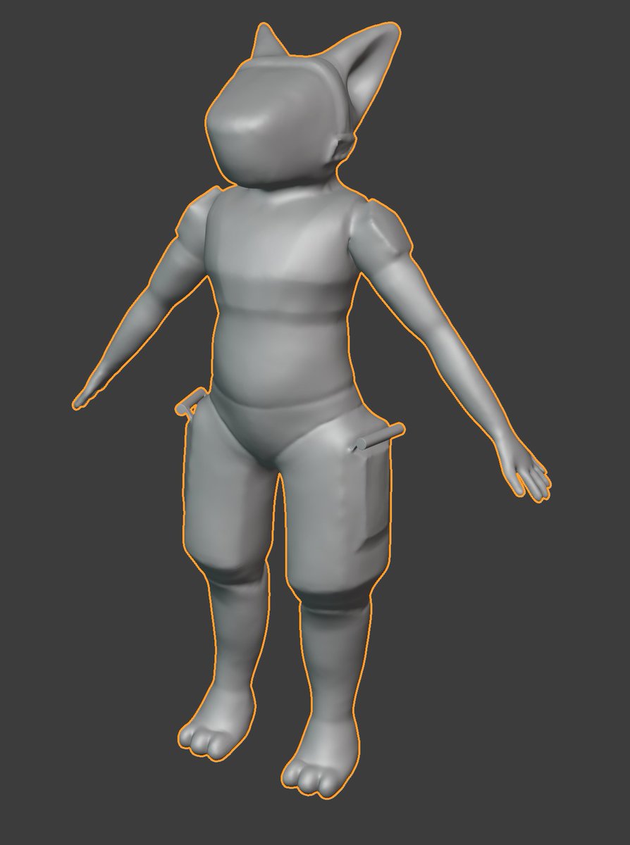Here's the full model after some smoothing. I think this might be it. This is the mesh. This is Wiz. Anyone have tweak ideas? I think maybe the elbow should be a little lower, but I dunno