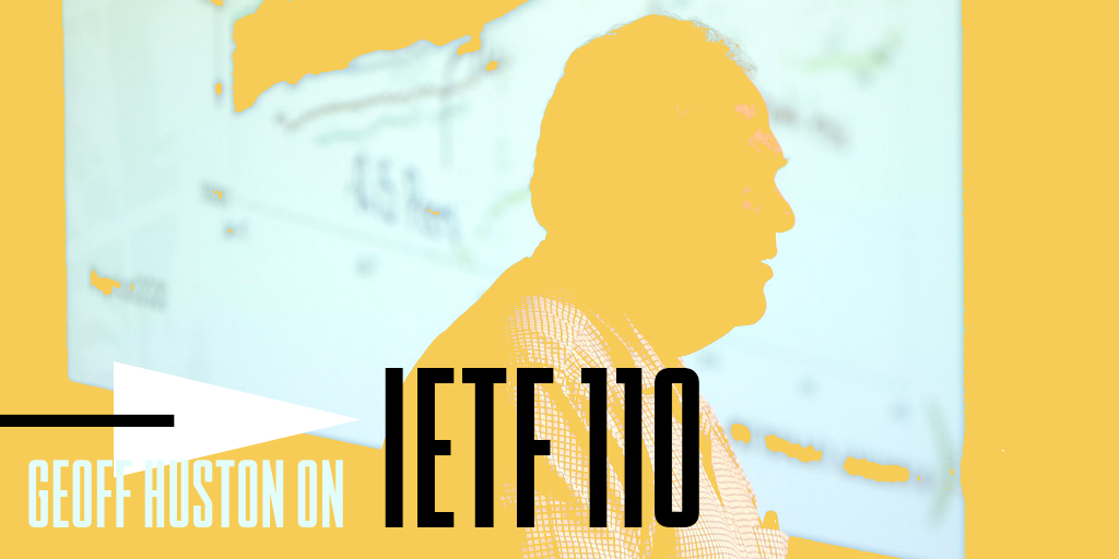 apnic's tweet photo. The amount of activity in the #DNS at the @ietf seems to be growing at every meeting. Here's Geoff Huston's take on #IETF110: https://t.co/8UaZVhubYh
#NSEC #TTL #NetOps #TLS #DNSSEC #Dpriv https://t.co/O47g1e8p54