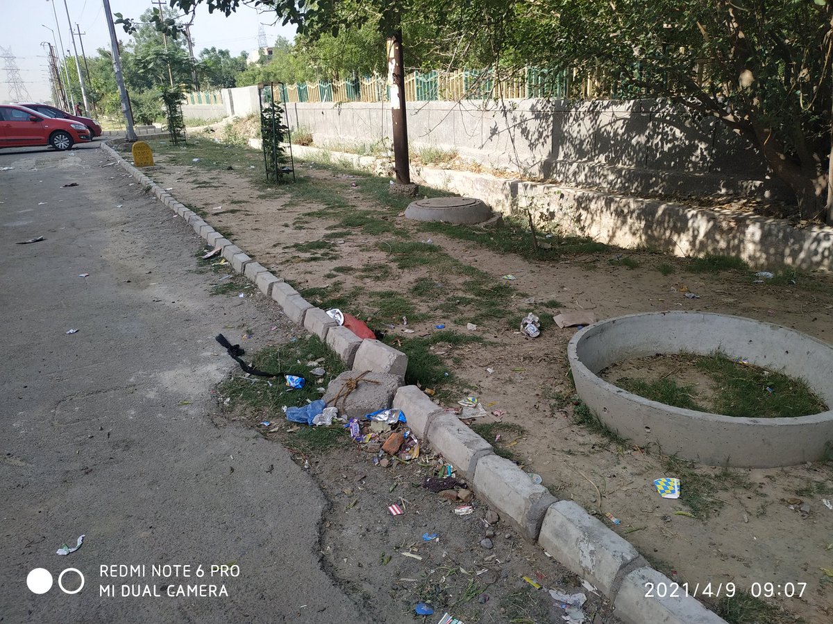 Sector168Noida's tweet photo. @noida_authority kripya sangyan mei ley aur saaf safai ki vyastha karwaye @Sector168Noida .....infact jhadu tak nahi lag raha pichle 10 din sey...#green #clean #noida #mynoida #cleannoida #mybeautifulnoida https://t.co/dDByIILk5K
