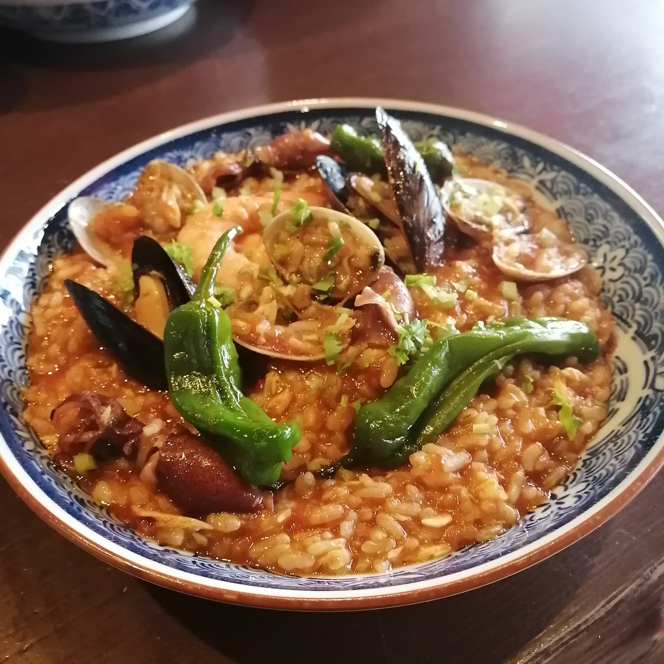 ポルトガルレストランlisboa リジュボア アルコールなし 00閉店で営業中 要予約 期間限定カフェ Amp ランチ営業中 ディナーで人気の 海鮮ごはん を短時間のランチでも提供できるように工夫しました 海鮮と野菜のブイヨンが濃厚で でも