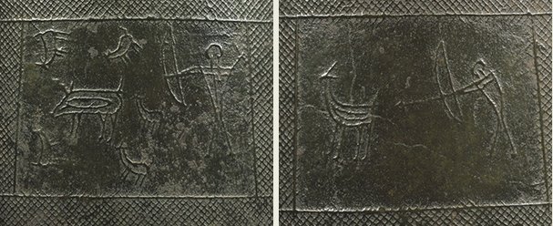 Ce qui semble être confirmé par des reliefs sur des cloches cérémonielles en bronze (dōtaku) de la même époque. Les fouilles archéologiques permettent aussi d’entrevoir des arcs de près de 2m de long dès la période Kofun (3e – 6e siècle de notre ère). 