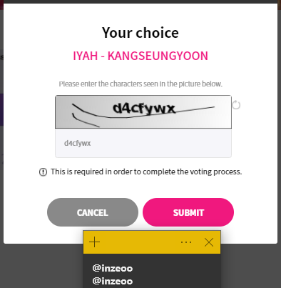 mwave vote 6VOTE VOTE VOTE please for seungyoon  https://mwave.me/en 