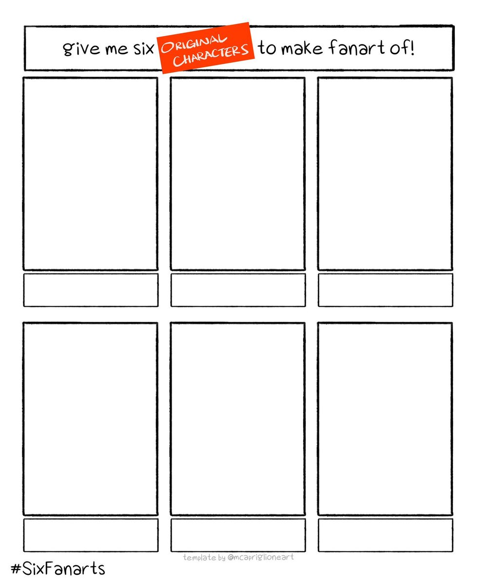⭐️ Show me your oc's mutuals!
⭐️I'll "probably" do more than six?
⭐️ Gonna attempt them next week after I figure out this style I'm practicing... 
