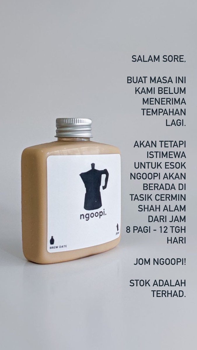 dinahrakhim's tweet photo. Salam sore!
#ngoopi https://t.co/KFO20F7oRk