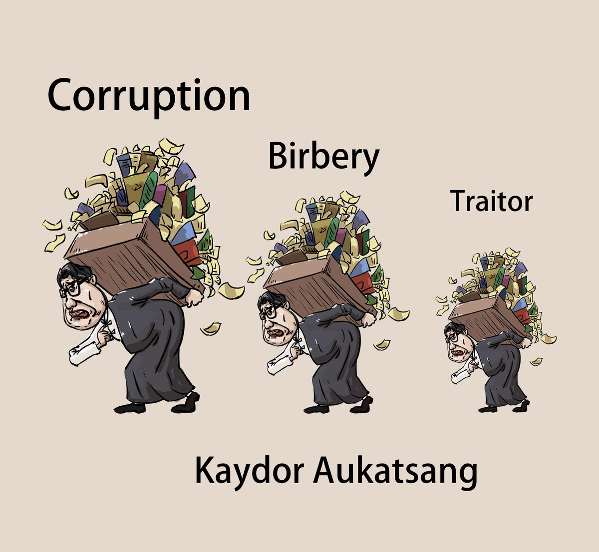 Nyima36000785's tweet image. We don't want Kaydor Aukatsang to be our leader! #freetibet #sikyong2021 #tibet