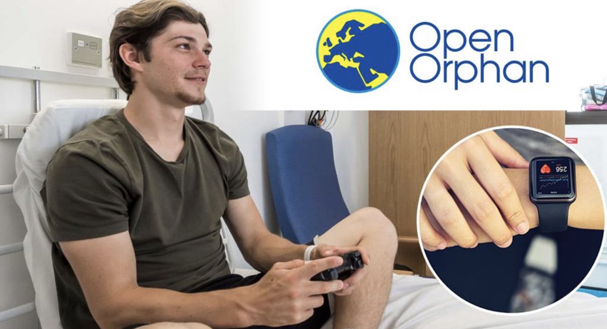 OpenOrphan's tweet photo. “...The Disease in Motion platform includes data from cutting edge wearables that are applicable to a wide variety of end users including big tech, wearables, pharma and biotech companies...”

Cathal Friel, #ORPH Executive Chairman

https://t.co/RJwsiXp5VS https://t.co/8MWkz8VAzv