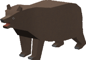 lowpolyanimals's tweet photo. Big Bear from Katamari Damacy https://t.co/LJrMmv89O9