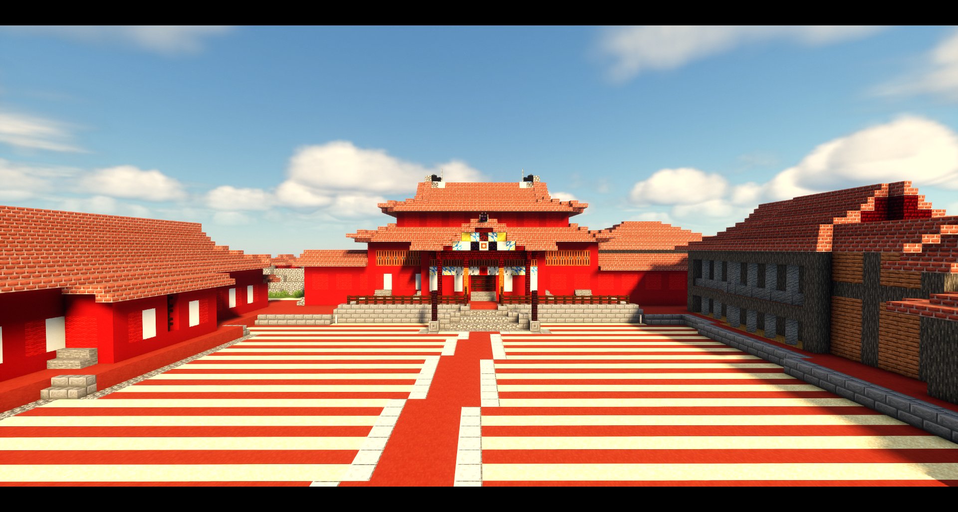 てんびー Minecraft Minecraftで作っていた沖縄 琉球王国歴史と文化の象徴 首里城 が完成しました Minecraft Minecraft建築コミュ 沖縄 首里城 T Co Uya55bxndv Twitter