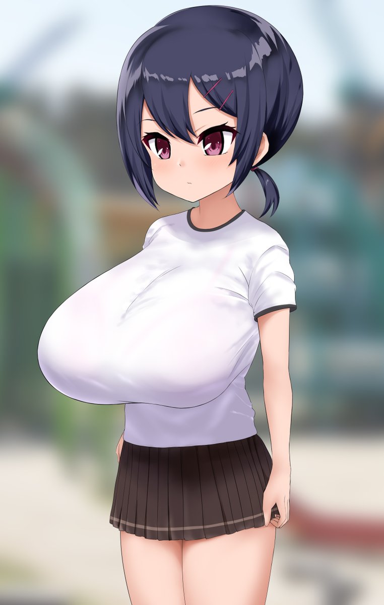 近くの公園にいたおっぱいがめっちゃデカい●学6年生の女の子 