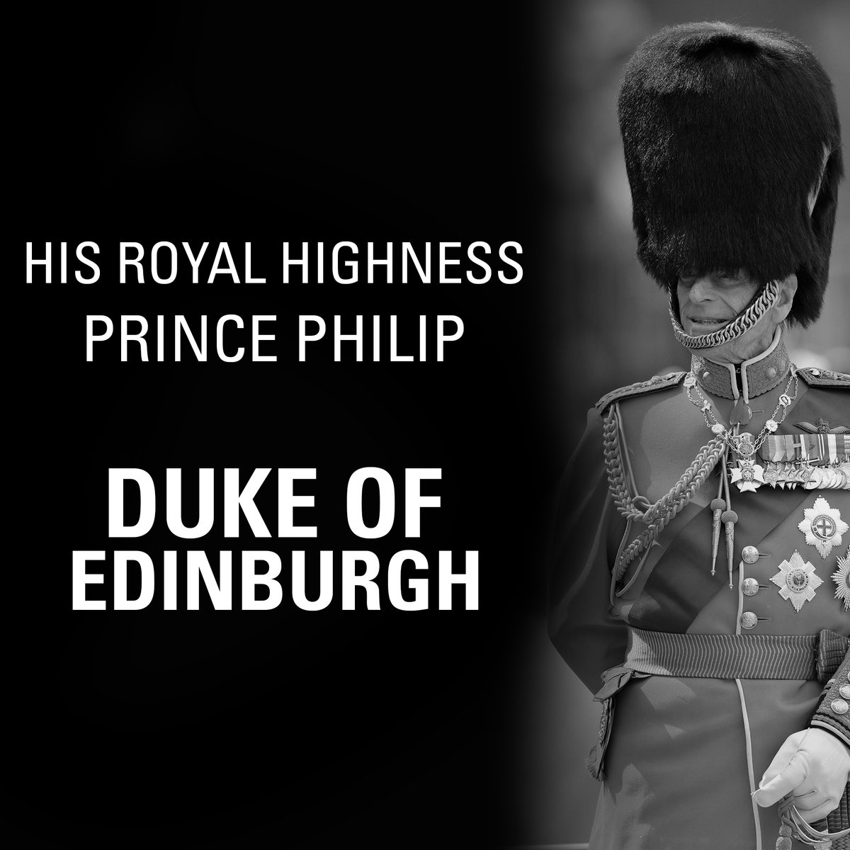 It is with deep sorrow that we received the news of the death of His Royal Highness, The Duke of Edinburgh. More information can be found at: ow.ly/rx7E50EkxnG