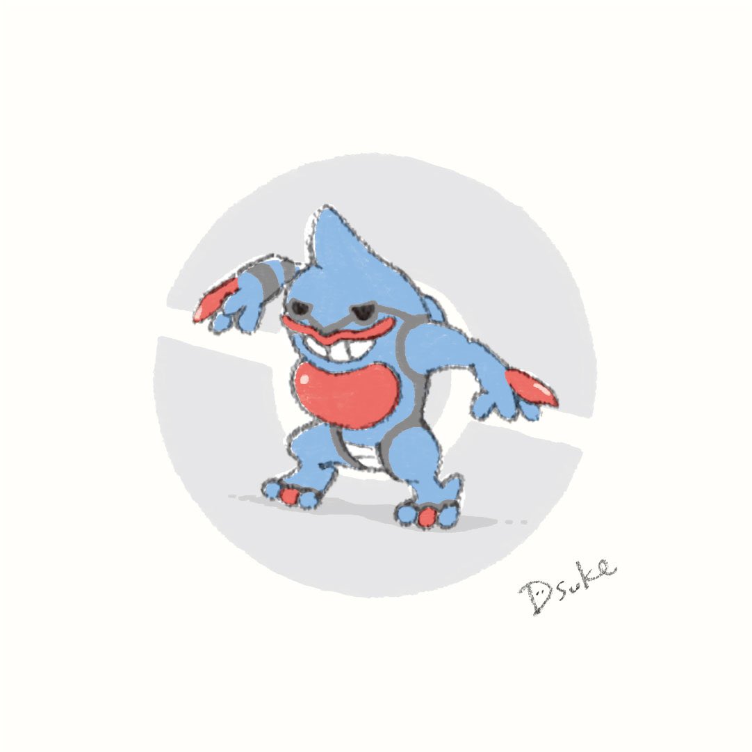 Dsuke ゆるイラスト No 453 グレッグル No 454 ドクロッグ ゆるポケ ポケモン Pokemon ポケットモンスター ポケモン剣盾 グレッグル ドクロッグ