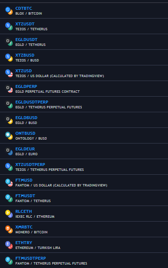 xxseros's tweet photo. 08.04.2021/ Kripto Tarama Listem(240'); #CDTBTC #XTZUSDT #EGLDUSDT #XTZBUSD #EGLDPERP #EGLDBUSD #ONTBUSD #EGLDEUR #XTZUSDTPERP #FTMUSD #FTMUSDT #RLCETH #XMRBTC #ETHTRY #FTMUSDTTPERP YTD #USD #BORSA #endeks #bist100 #borsa #bist100 #DolarTL #usdtry #Binance #Coinbase https://t.co/je1XaNDKoL