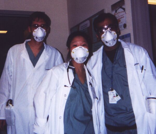 The debate for me is very much a personal one; I was a medical student when SARS hit Toronto. Was quarantined along with half my class. Airborne precautions, wearing an N95 for every minute in the hospital, helped crush that outbreak. I have no doubt SARS2 will be the same.