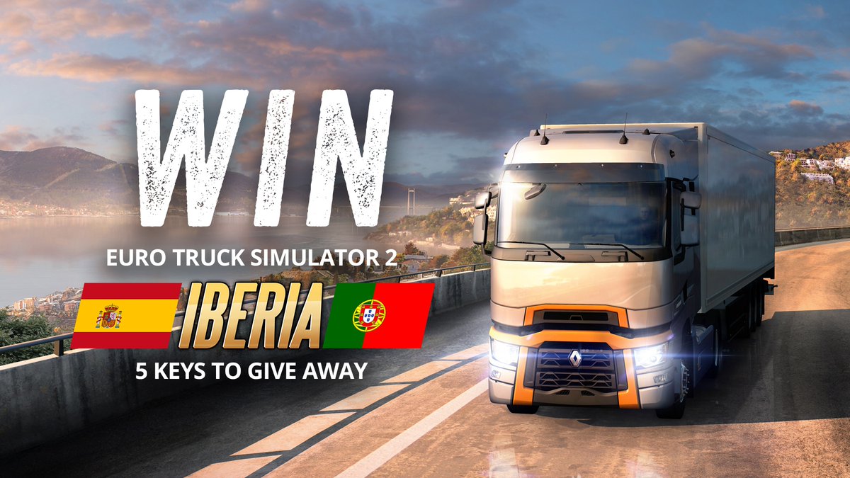 tobiigaming's tweet image. 🏆 COMPETITION!
Win 1 of 5 keys for the newly released Iberia DLC for Euro Truck Simulator 2, kindly supplied by our pals at @SCSsoftware 🙏 #CruisingIberia

1️⃣ Join our Discord: tobii.gg/tDiscord
2️⃣ React to our post in #Giveaways channel
3️⃣ Winner picked in 12 hours!