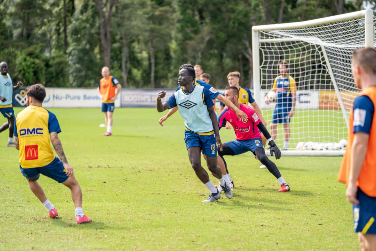 At 18, Kuol moved to Central Coast Mariners in late 2019 and initially joined the club's youth setup to play in the Y-League.