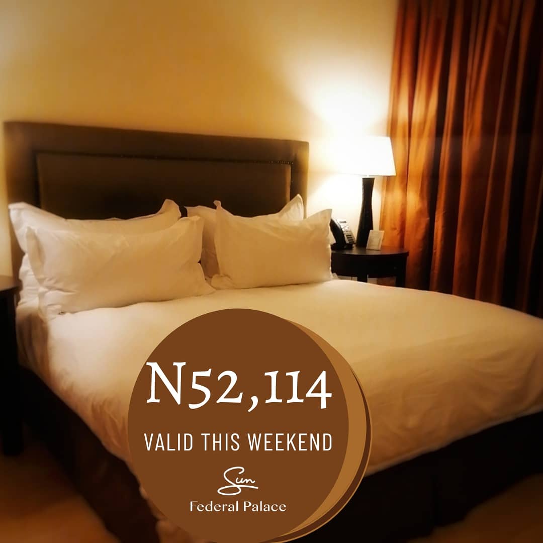 Federal_Palace's tweet photo. Weekend Accommodation Discount!
For just N52, 114 per room per night, stay at the Federal Palace Hotel and Casino.
If you missed out on the Easter Fun, it's your time to enjoy a world of serenity.
.
.
#federalpalacehotel #federalpalacehotelandcasino #federalpalace #fridaymorning https://t.co/SvQMnpMzDt