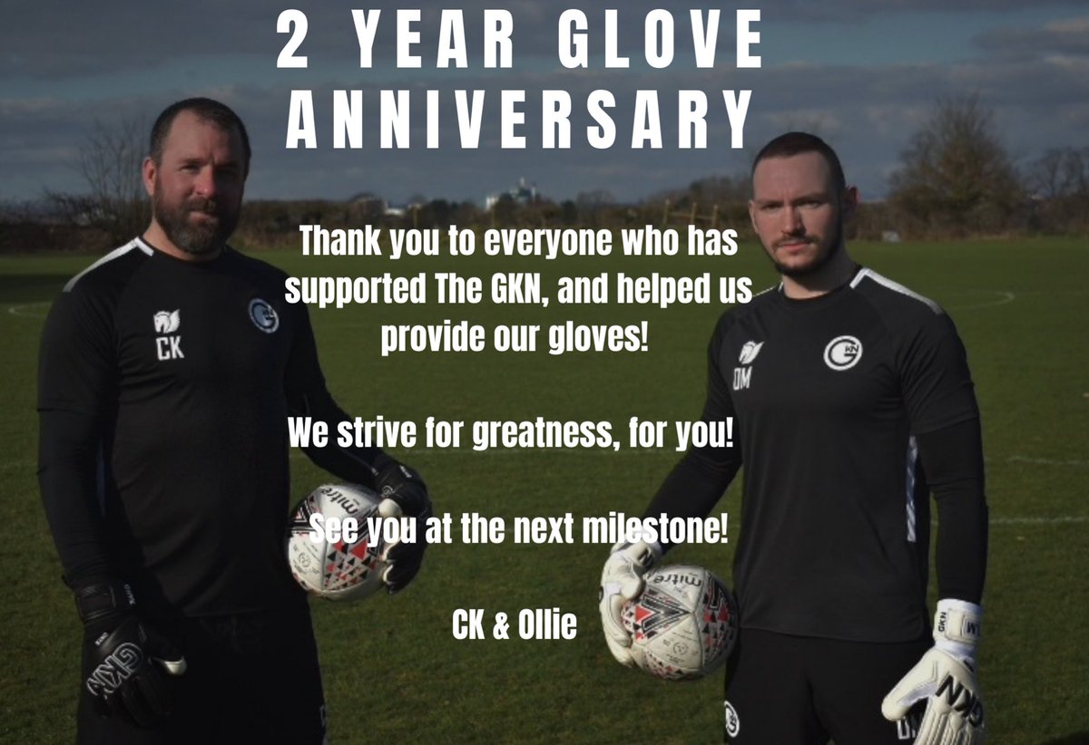 🧤 2 Year Anniversary

A bizarre 2 years but we have loved every second of it! 

Thank you to everyone who supports the brand, you are truly thanked in our hearts.

Any gloves bought today, get a free pair of GripSox!

Just select your gloves! 

THEGKN.NET