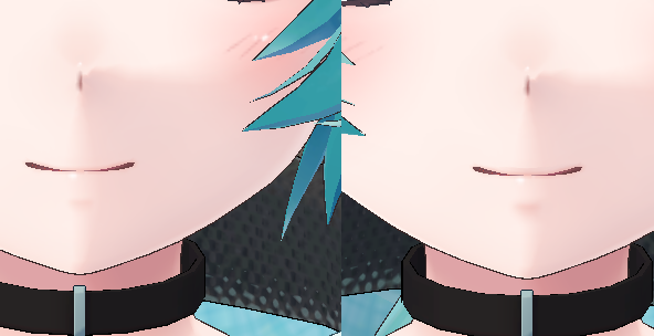 Mio On Twitter ノーマルマップに手書きで唇の影を入れてみたけど このへんはシャドウコントロールマップでやるといいのかも