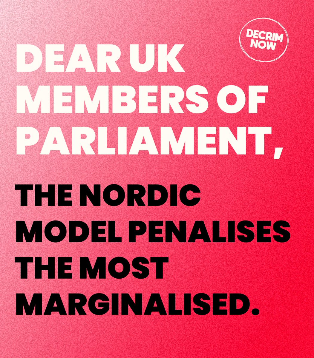  @stonewalluk signed our open letter against the Nordic Model Stonewall is the largest LGBT rights organisation in Europe campaigning for the equality of lesbian, gay, bi and trans people across Britain and abroad. Read the letter here  https://decrimnow.org.uk/open-letter-on-the-nordic-model/  #notonordicmodel