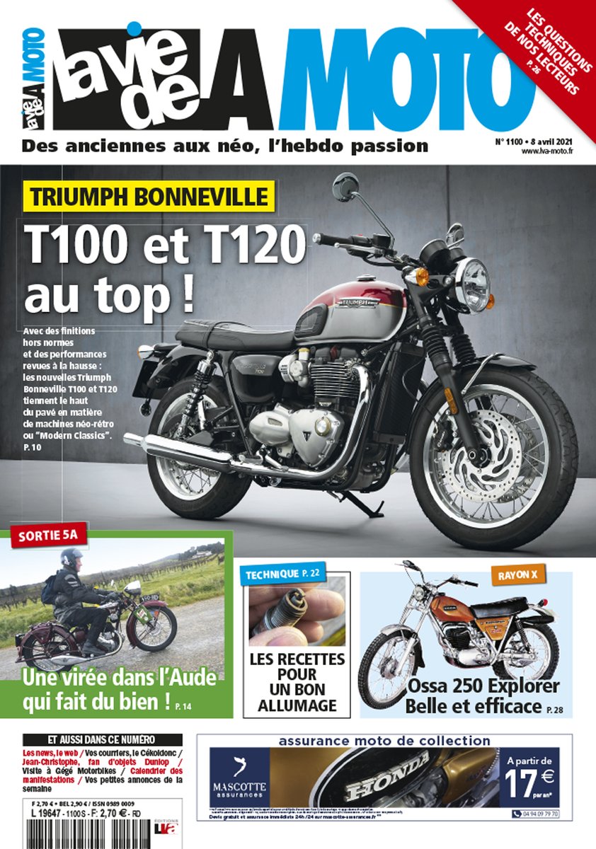LvmMl's tweet photo. #moto #laviedelamoto #motoancienne #neoretro @LvmMl 
Pour tout savoir sur les nouvelles Triumph Bonneville ! https://t.co/gYpyFT3yLI